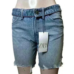 NWT ZARA JEAN SHOTS SIZE USA 6